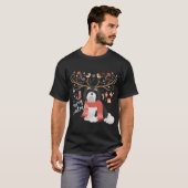 ハバニーズのクリスマストナカイ犬 Tシャツ (正面フル)
