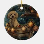 ハバニーズのクリスマス祭典の旅 セラミックオーナメント (裏面)