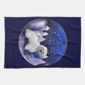 ハバニーズのクリスマス キッチンタオル (横)