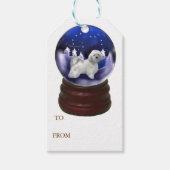 ハバニーズのクリスマス ギフトタグ (正面)