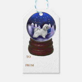 ハバニーズのクリスマス ギフトタグ
