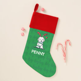 ハバニーズのトナカイ KiniArt クリスマスストッキング
