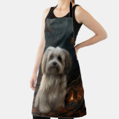 ハバニーズのハロウィーン怖い エプロン (インサイチュ)