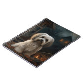 ハバニーズのハロウィーン怖い ノートブック (左側)