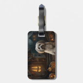 ハバニーズのハロウィーン怖い ラゲッジタグ (裏面縦)