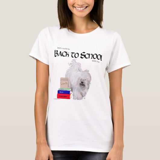 ハバニーズのバックトゥスクール Tシャツ (正面)
