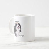 ハバニーズの歴史デザイン コーヒーマグカップ (正面左)