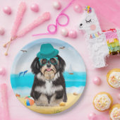ハバニーズの犬のビーチ ペーパープレート (パーティー)