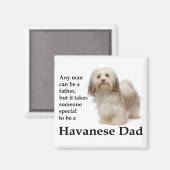 ハバニーズパパ磁石 マグネット (正面/裏面)