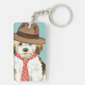 ハバニーズパパ キーホルダー (裏面)