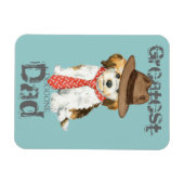 ハバニーズパパ マグネット (横)