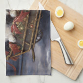 ハバニーズフェスティバルシーズン キッチンタオル (四つ折り)