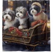 ハバニーズフェスティバルシーズン シャワーカーテン (正面)