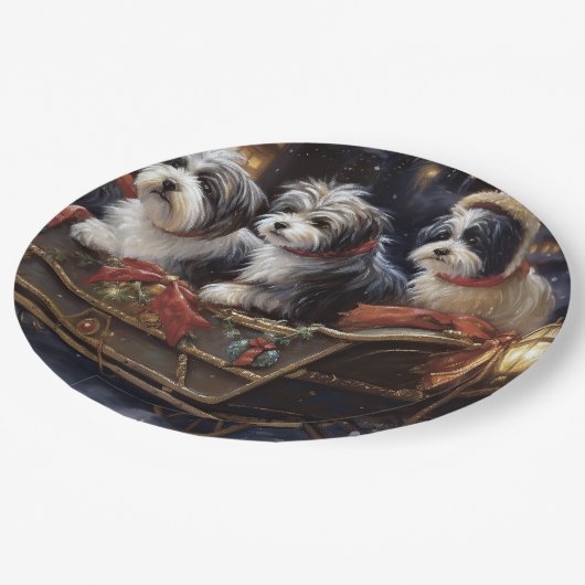 ハバニーズフェスティバルシーズン ペーパープレート (アングル)