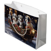 ハバニーズフェスティバルシーズン ラージペーパーバッグ (裏面アングル)