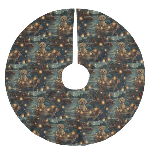 ハバニーズフェスティバル航海 ブラッシュドポリエステルツリースカート (正面)