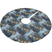 ハバニーズフェスティバル航海 ブラッシュドポリエステルツリースカート (アングル)