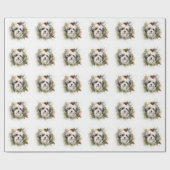 ハバニーズリースフェスティバルカップ ラッピングペーパー (フラット)