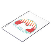 ハバニーズレトロヴィンテージドッグ恋人80sスタイルギフト ノートブック (左側)