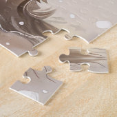 ハバニーズ冬のワンダーランドのクリスマスジョイ ジグソーパズル (側面)