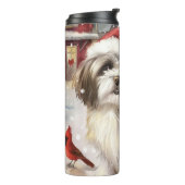 ハバニーズ冬のワンダーランドのクリスマスジョイ タンブラー (回転左)