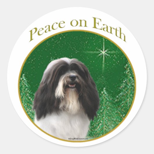 ハバニーズ平和 ラウンドシール (正面)