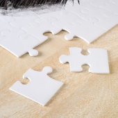 ハバニーズ犬とハートバレンタインデー ジグソーパズル (側面)