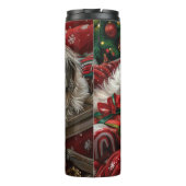 ハバニーズ犬のクリスマスフェスティバル タンブラー (裏面)