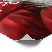 ハバニーズ犬のクリスマスフェスティバル ポスター (角)