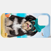 ハバニーズ犬オンビーチ Case-Mate iPhoneケース (裏面 (横))