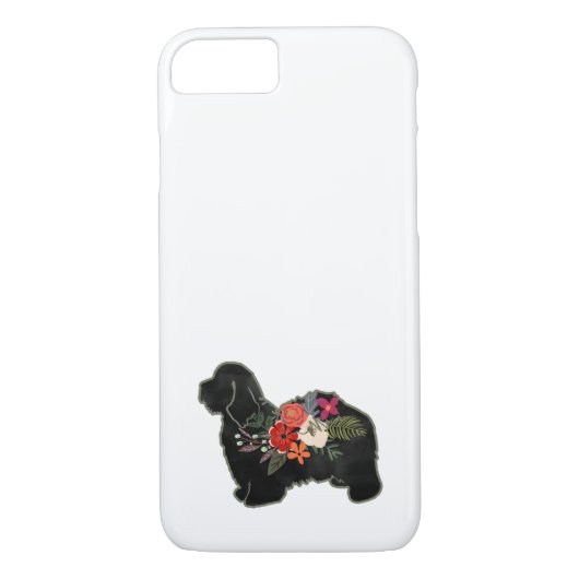 ハバニーズ犬ブリードボホフローラシハウエットケースメイト Case-Mate iPhoneケース (裏面)