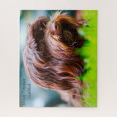 ハバニーズ犬。 ジグソーパズル (縦)