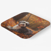 ハバニーズ紅葉秋インスパイア ペーパープレート (傾斜あり)