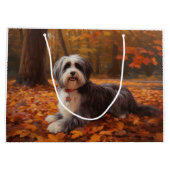 ハバニーズ紅葉秋インスパイア ラージペーパーバッグ (裏面)