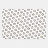 ハバニーズ絵を描パピーのオリジナルペットドッグアート ラッピングペーパーシート (正面2)