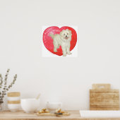 ハバニーズ/ウェスティーミックスバレンタインデー ポスター (キッチン)