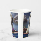 ハバニーズ・オン・ザ・パドル: 風景の冒険 紙コップ (右)