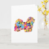 ハバニーズ カード (黄色い花)