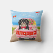 ハバニーズ・ドッグ・バレンタイン・トラック クッション (裏面)