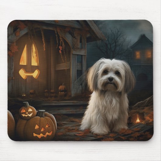 ハバニーズ・ハロウィン・ホラー マウスパッド (正面)
