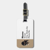 ハバニーズ ラゲッジタグ (正面縦)