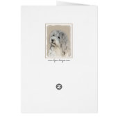 ハバニーズ(金ゴールドセー絵画ル)のオリジナル- Dog Art (裏面)