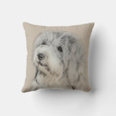 ハバニーズ(金ゴールドセー絵画ル)のオリジナル- Dog Art クッション (裏面)