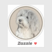 ハバニーズ(金ゴールドセー絵画ル)のオリジナル- Dog Art シール (シート)