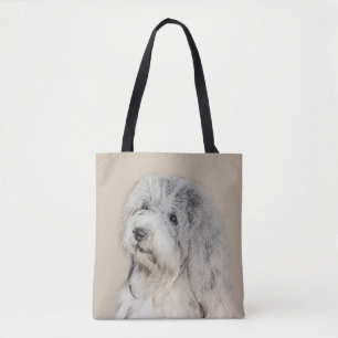 ハバニーズ(金ゴールドセー絵画ル)のオリジナル- Dog Art トートバッグ