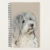 ハバニーズ(金ゴールドセー絵画ル)のオリジナル- Dog Art プランナー手帳 (正面)