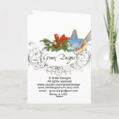 ハバニーズnポピズアートプリントギフト&カード カード (裏面)