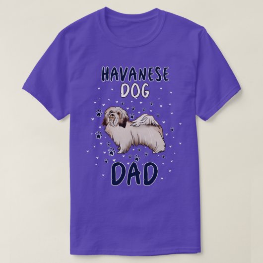 ハバニードッグパパ Tシャツ (デザイン正面)