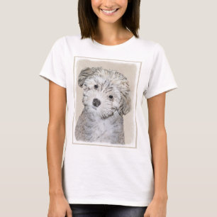 ハバネの子犬絵画たち-かわいいオリジナルの犬アート Tシャツ