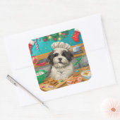 ハバネホリデーベーキング:フェスティバルクリスマス スクエアシール (封筒)